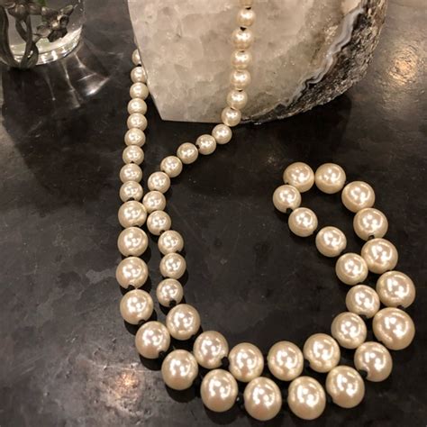 Check out our white house black market jewelry selection for the very best in unique or custom, handmade pieces from our pendant necklaces shops. . White house black market pearl necklace